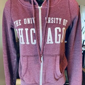 University of Chicago fitted hoodie small guc